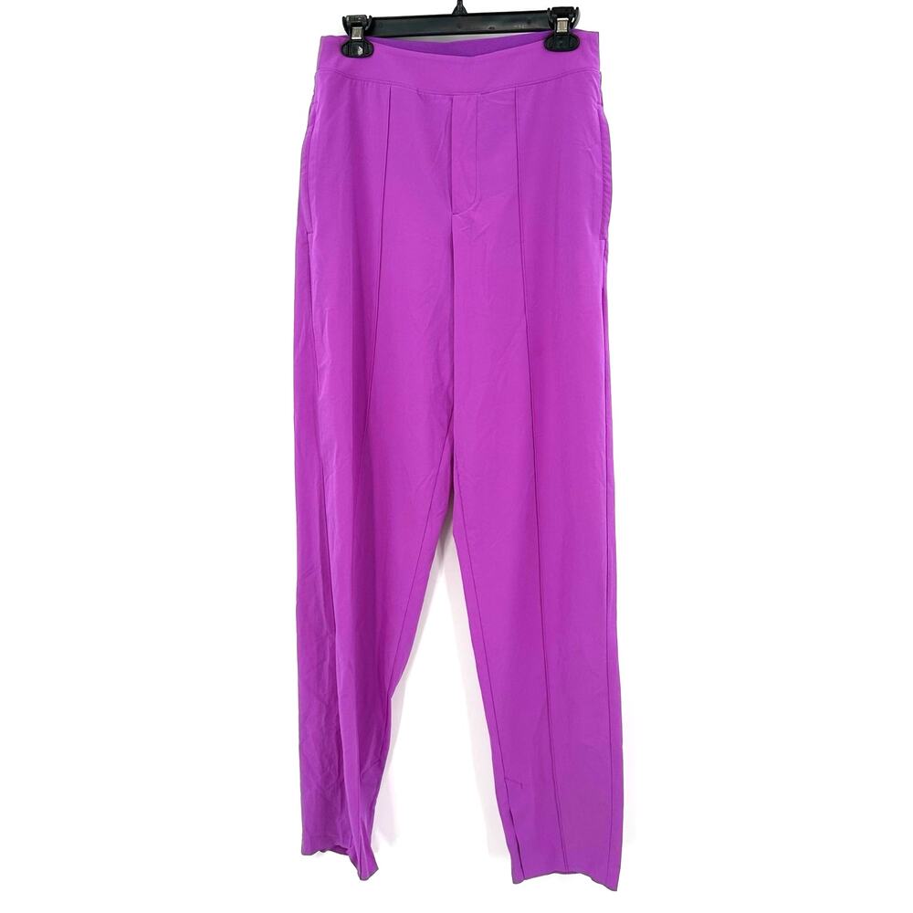 Athleta Size 6 Tall Vienna Slim Pant with Pockets Purple Casual Activewear